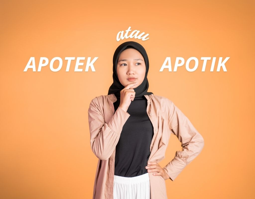apakah apotek kata baku